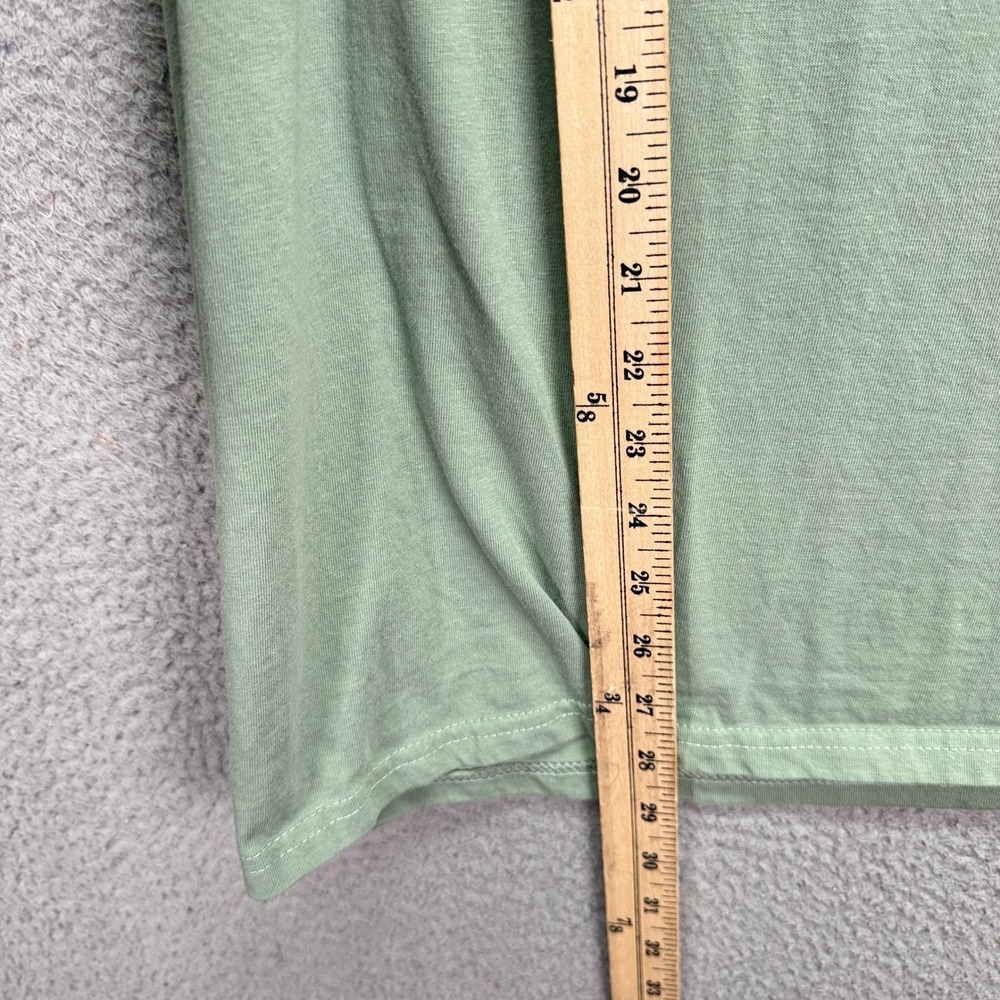 VTG Oxford University TShirt Mens XL Sage Green Crest Logo Tee Ivy League Preppy - Picture 7 of 10